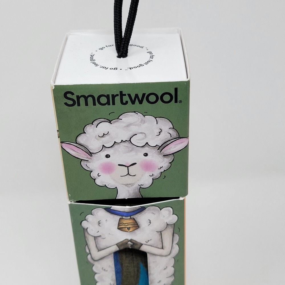 Smartwool Toddler Trio Zero Cushion Merino Wool Bootie Socks Winter Moss 2T-3T - Picture 7 of 14